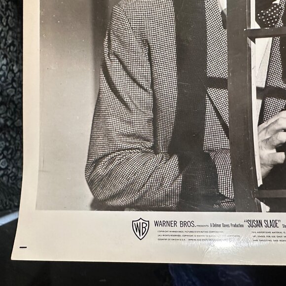 Vintage 1961 Warner Bros. Movie Still "Susan Slade" Featuring Connie Stevens & T - Picture 9 of 14